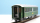 BEMO 3260 119 - RhB B 2229 Personenwagen 4-achsig 2. Klasse, grün - Stahlwagen