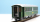BEMO 3260 119 - RhB B 2229 Personenwagen 4-achsig 2. Klasse, grün - Stahlwagen