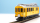 BEMO 1268 180 - RhB ABe 4/4 I 30 Elektrotriebwagen Berninabahn 1./2. Klasse, gelb - Nostalgietriebwagen