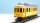 BEMO 1268 184 - RhB ABe 4/4 I 34 Elektrotriebwagen Berninabahn 1./2. Klasse, gelb - Nostalgietriebwagen