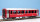 BEMO 3255 150 - RhB B 2310 Personenwagen EW I verkürzt 4-achsig 2. Klasse, rot - Berninabahn