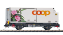 BEMO 9469 111 0m - RhB Lb-v 7861 Containertragwagen...