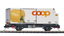 BEMO 9469 119 0m - RhB Lb-v 7879 Containertragwagen...