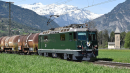 BEMO 1358 110 - RhB Ge 4/4 II 611 "Landquart" Elektrolokomotive, grün - Nostalgielok DIGITAL mit SOUND