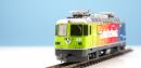 BEMO 1358 175 - RhB Ge 4/4 II 631 "Untervaz" Elektrolokomotive, bunt - "südostschweiz" II - DIGITAL mit SOUND