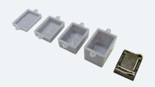 ESU 50353 - Lautsprecher 13mm x 18mm x 4.5mm, rechteckig, 4 Ohm, mit Schallkapselset