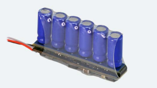 ESU 54673 - PowerPack MiniXS, Energiespeicher mit MCU für LokPilot 5 / LokSound 5, 6*0.22F/2.7V, 25.5 x 4.5 x 13.5mm