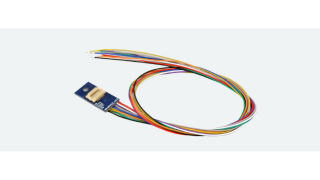 ESU 51999 - Adapterplatine Next18 für 6 Ausgänge, Lötkontakten und angelöteten Kabeln