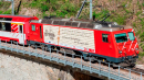 BEMO 1362 565 - MGB HGe 4/4 5 Elektrolokomotive mit...