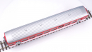 BEMO 3271 553 - MGB B 2283 Personenwagen 4-achsig 2. Klasse, rot/weiss
