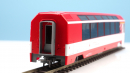 BEMO 3288 563 - MGB Api 4033 Panoramawagen 4-achsig 1. Klasss, rot/weiss