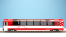 BEMO 3288 563 - MGB Api 4033 Panoramawagen 4-achsig 1. Klasss, rot/weiss