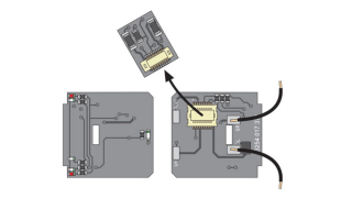 BEMO 5149 371 - Umbausatz auf LED-Spitzensignal für Steuerwagen RhB 3249 xxx