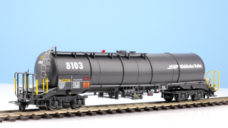 BEMO 2295 133 - RhB Za 8103 Knickkesselwagen 4-achsig, dunkelgrau