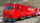BEMO 1262 275 - MGB HGe 4/4 II 105 Elektrolokomotive mit Zahnradantrieb, rot "GLACIER EXPRESS"